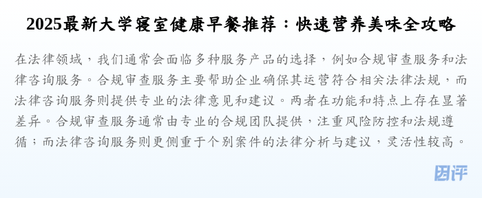 2025最新大学寝室健康早餐推荐:快速营养美味全攻略