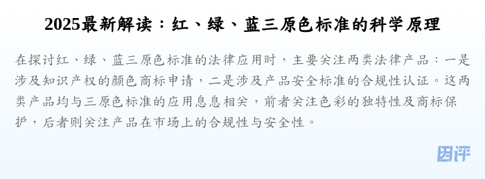 2025最新解读:红、绿、蓝三原色标准的科学原理