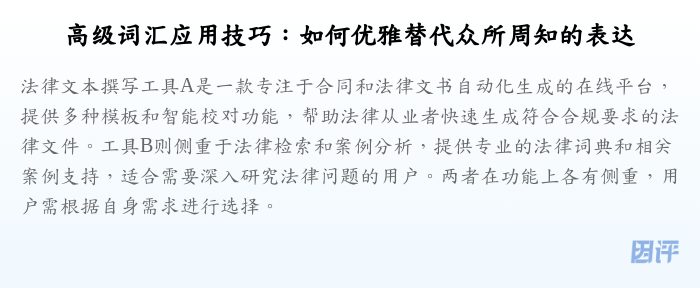 高级词汇应用技巧：如何优雅替代众所周知的表达