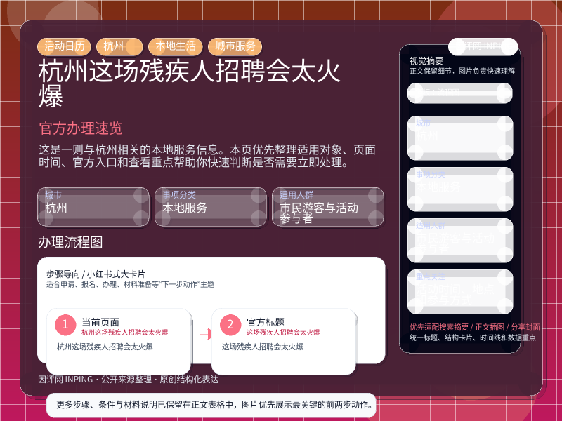 杭州这场残疾人招聘会太火爆 信息图封面